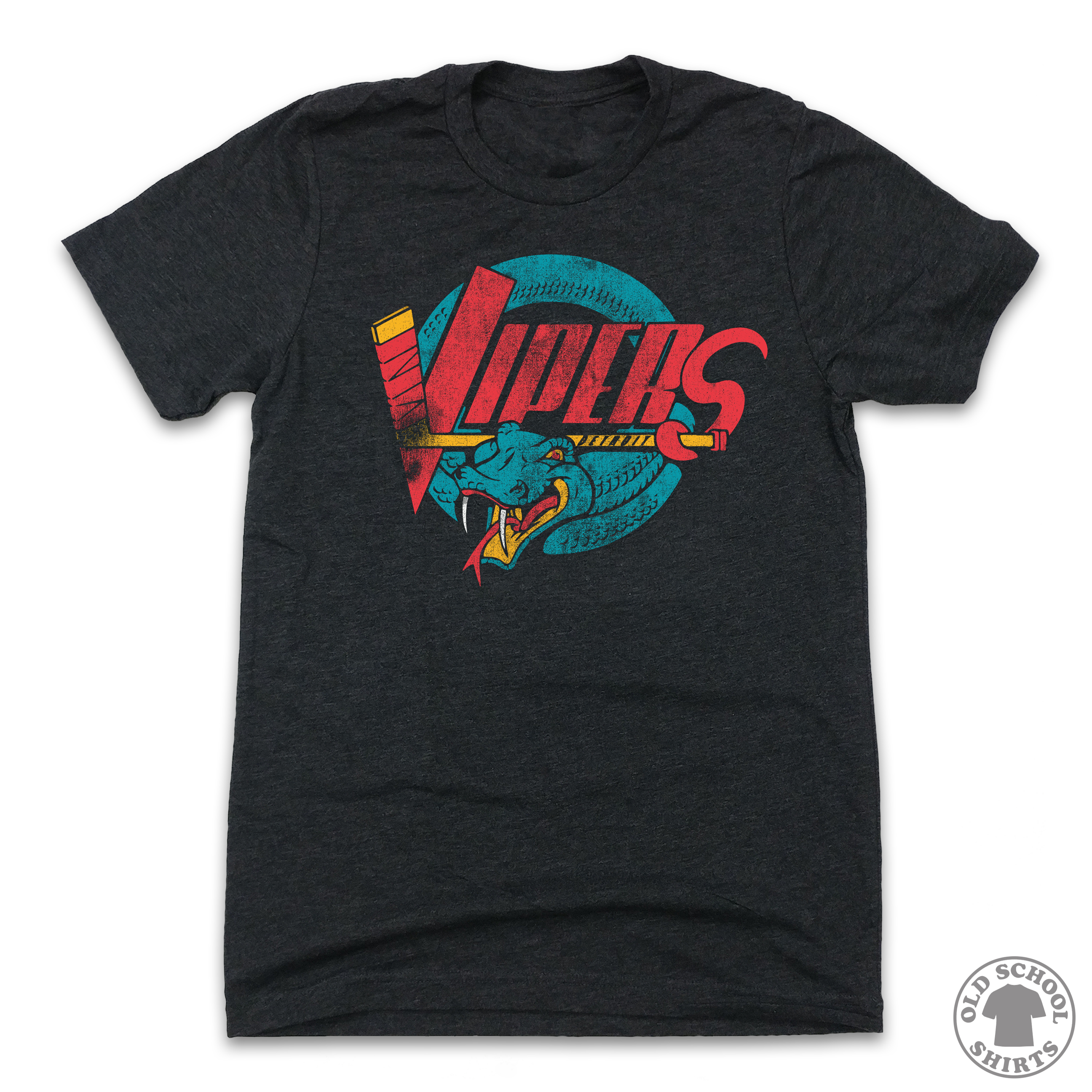 Detroit Vipers - Old School Shirts- Retro Sports T Shirts