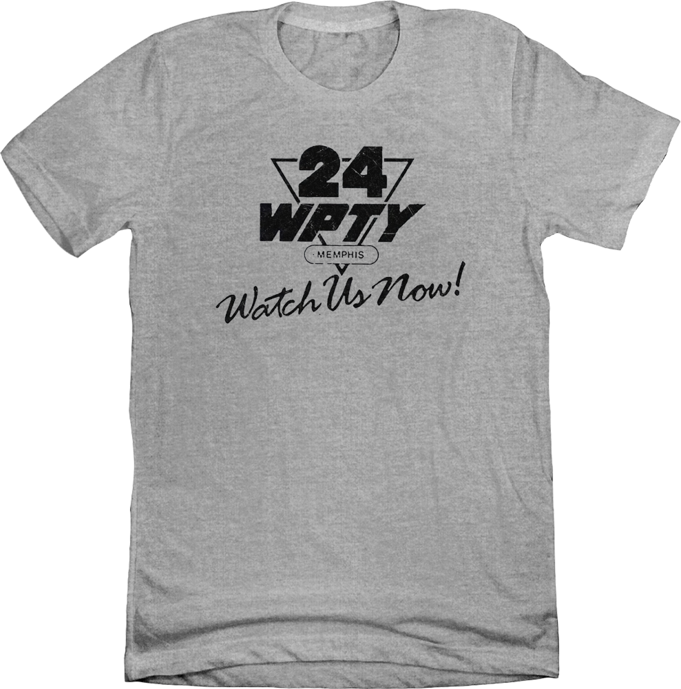 WPTY-TV Memphis T-Shirt grey