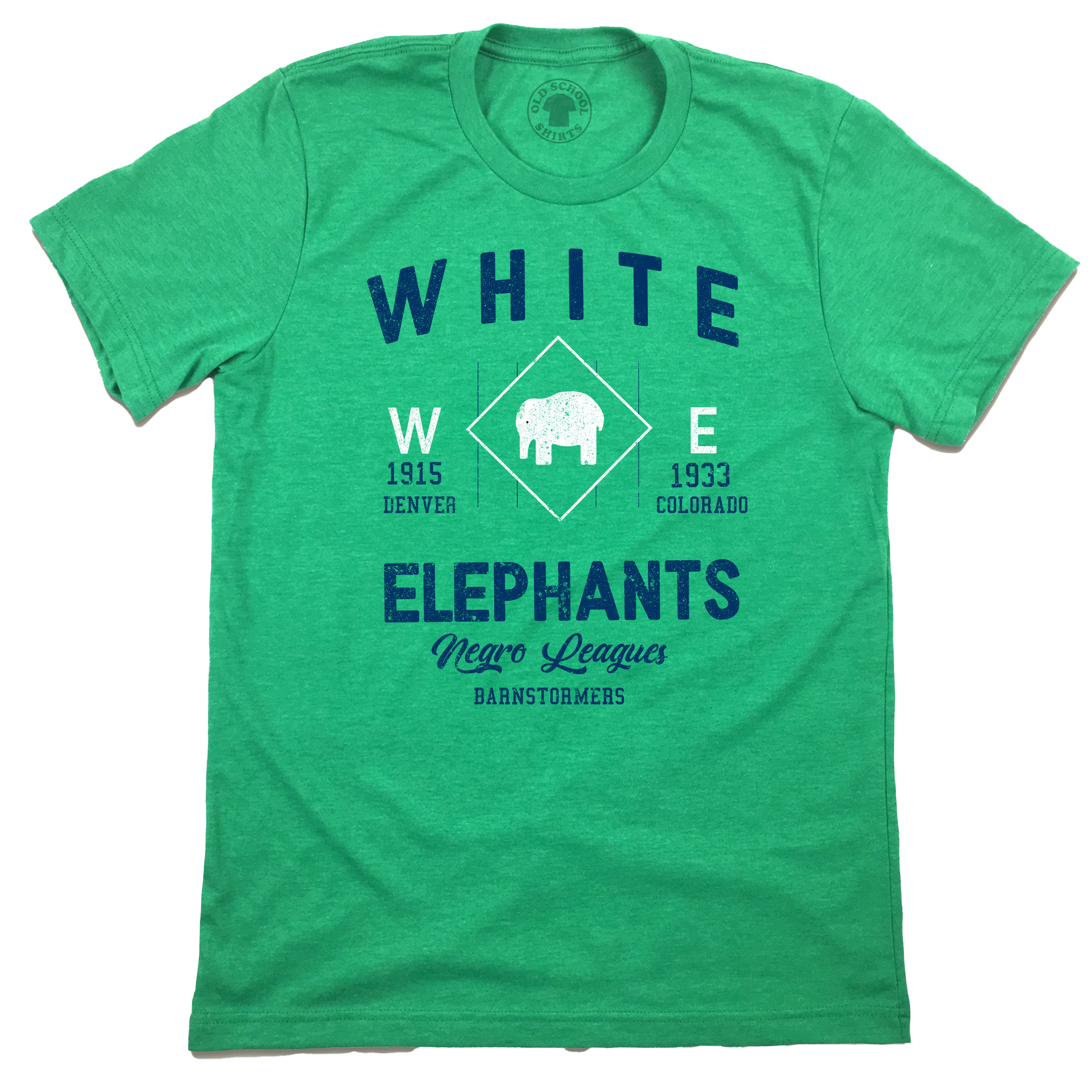 Denver White Elephants Baseball tee