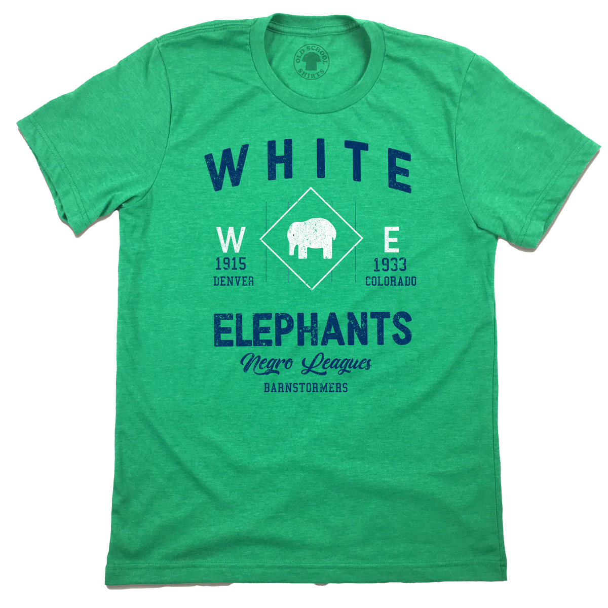 Denver White Elephants Baseball tee