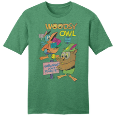 Woodsy Owl with Pelican tee