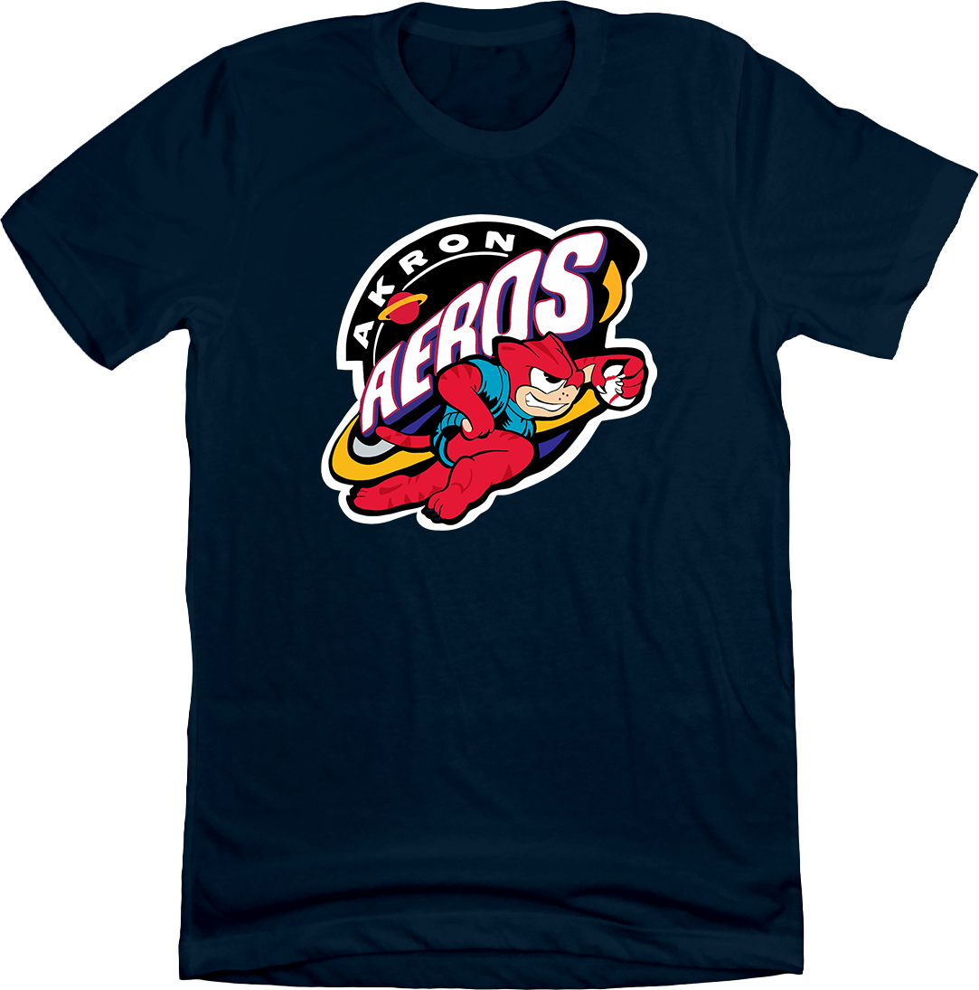 Akron Aeros Navy T-shirt