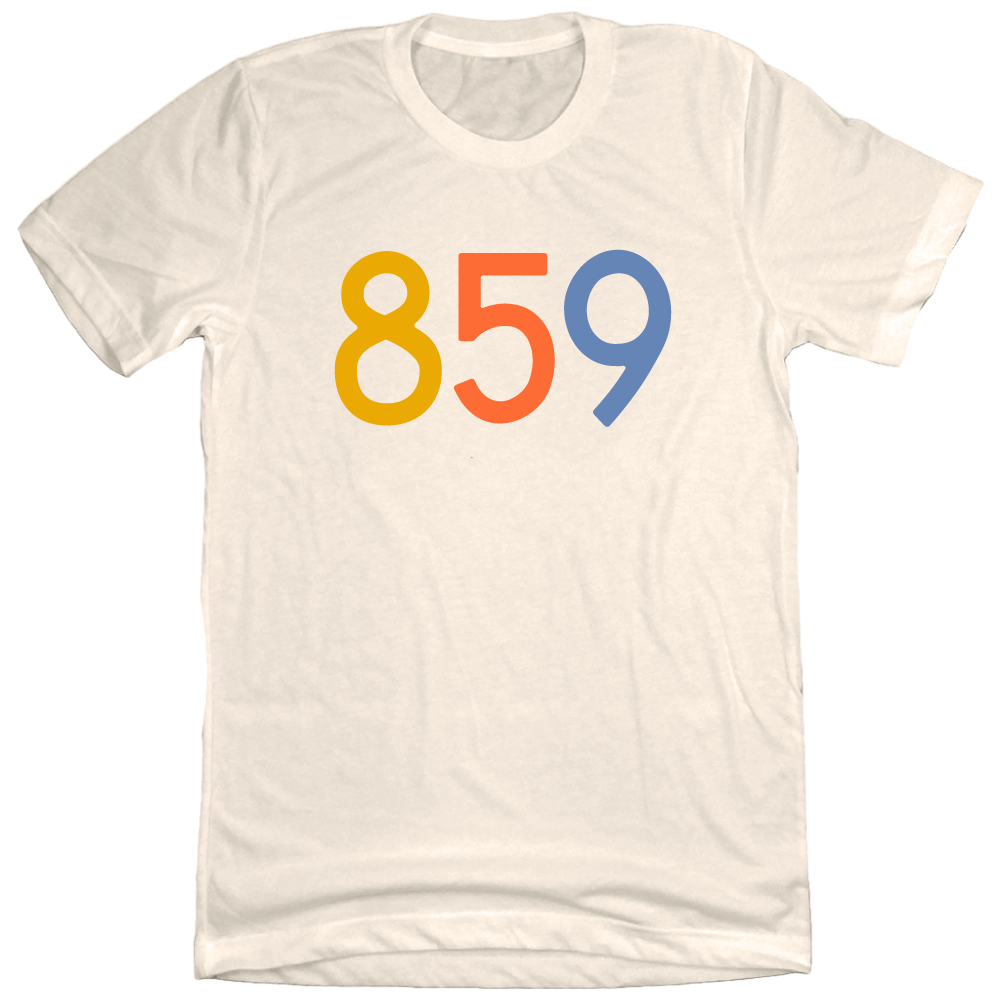 859 Area Code Tricolor