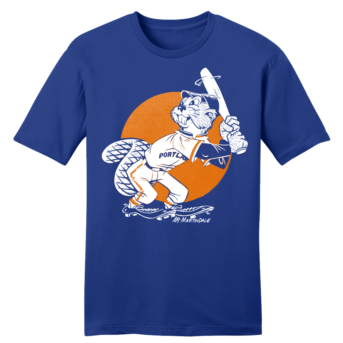 Portland Beavers - Retro Logo tee