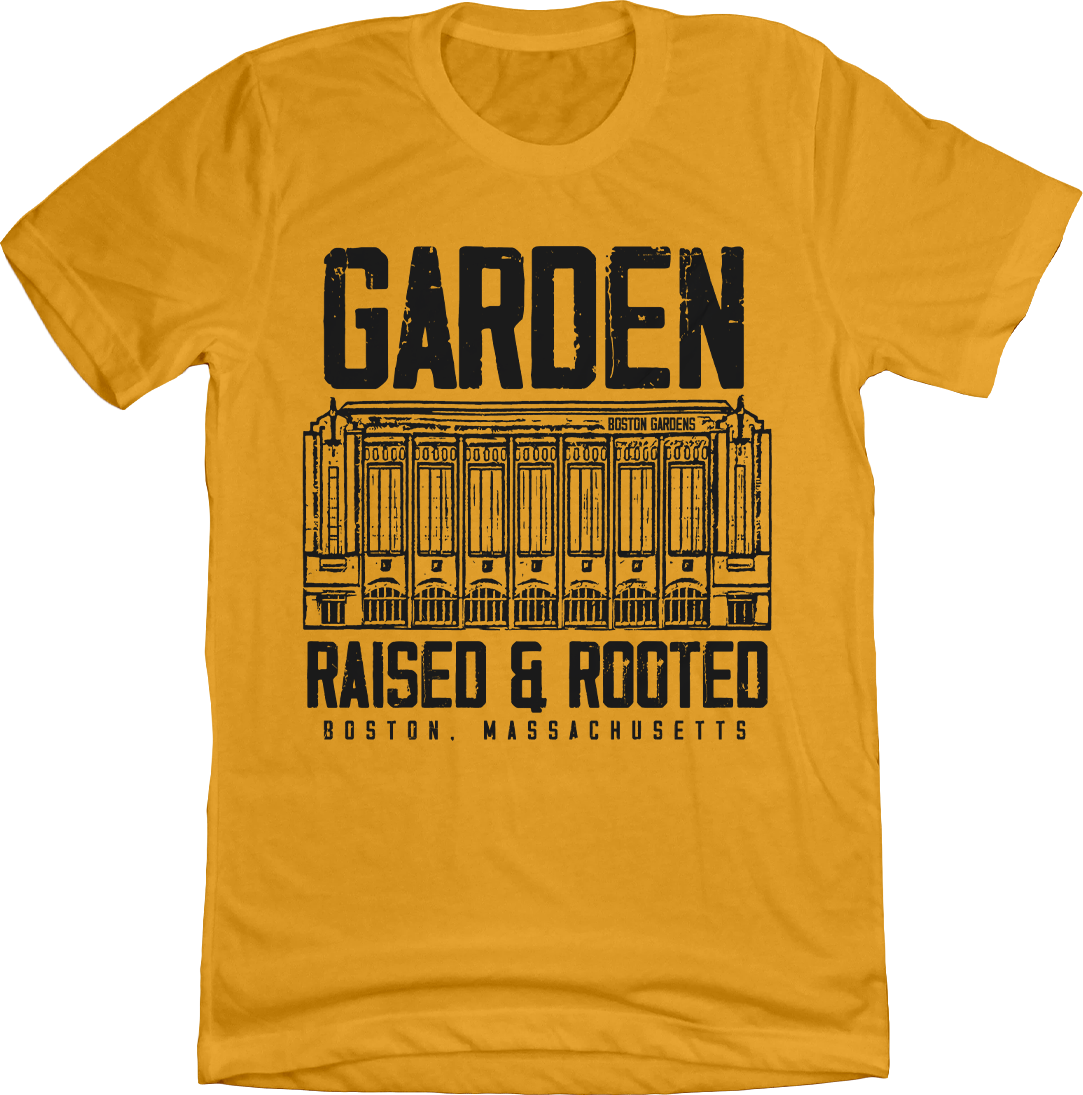 Garden Raised and Rooted T-shirt Gold