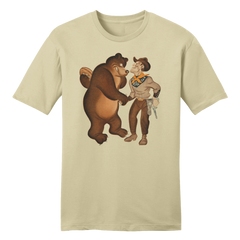 Chicago vs Dallas Retro Football Tee