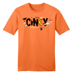 Cincy Trick or Treat Doodle tee