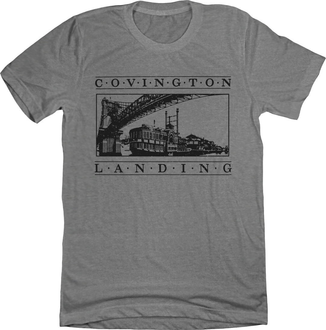Covington Landing grey T-shirt Old School Shirts