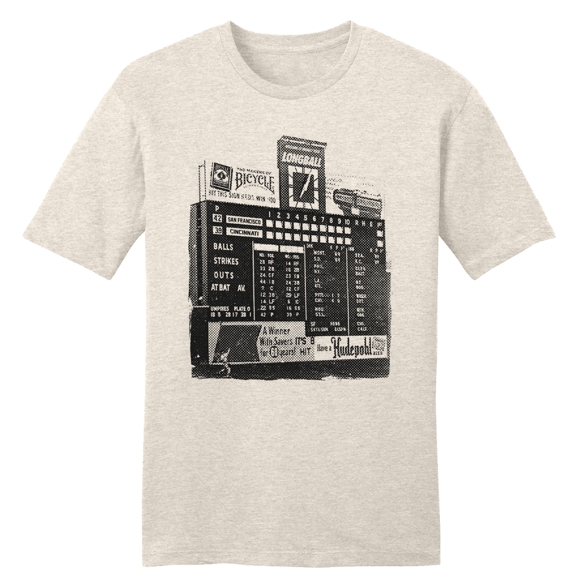 Crosley Field Scoreboard - Old School Shirts