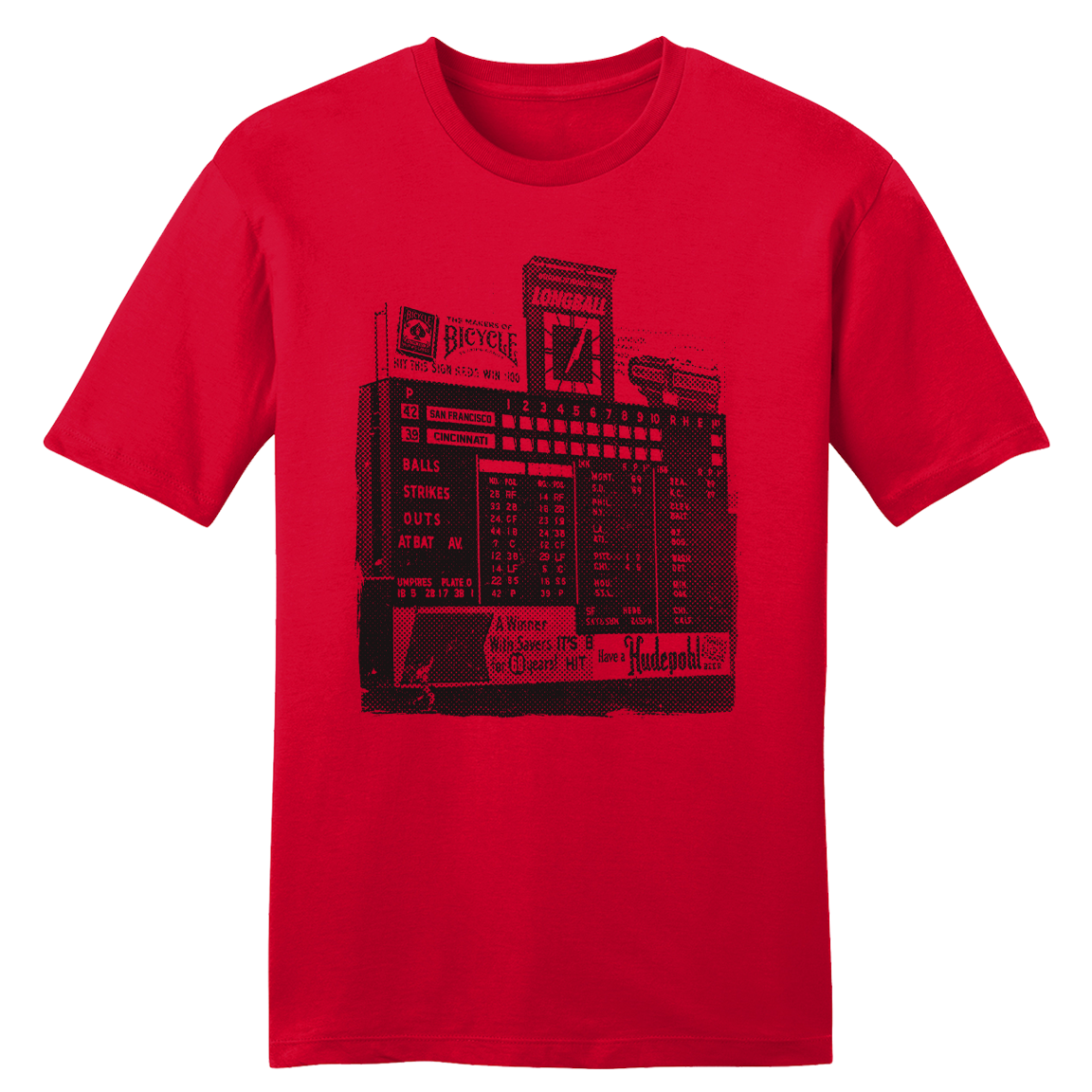 Crosley Field Scoreboard - Old School Shirts