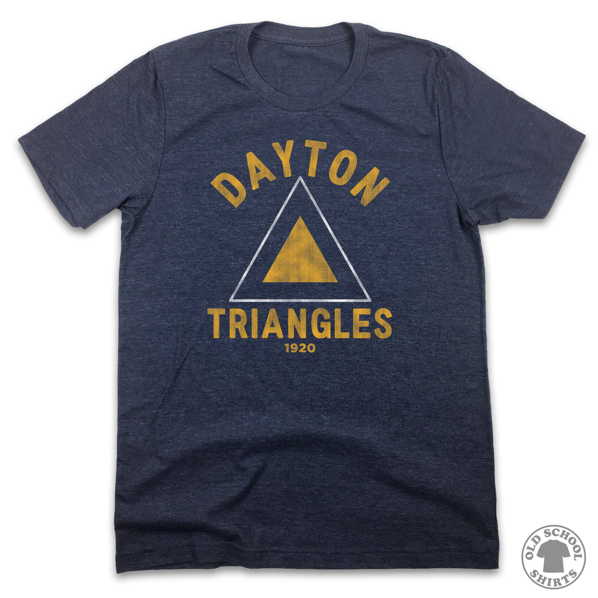 Dayton Triangles - Old School Shirts- Retro Sports T Shirts