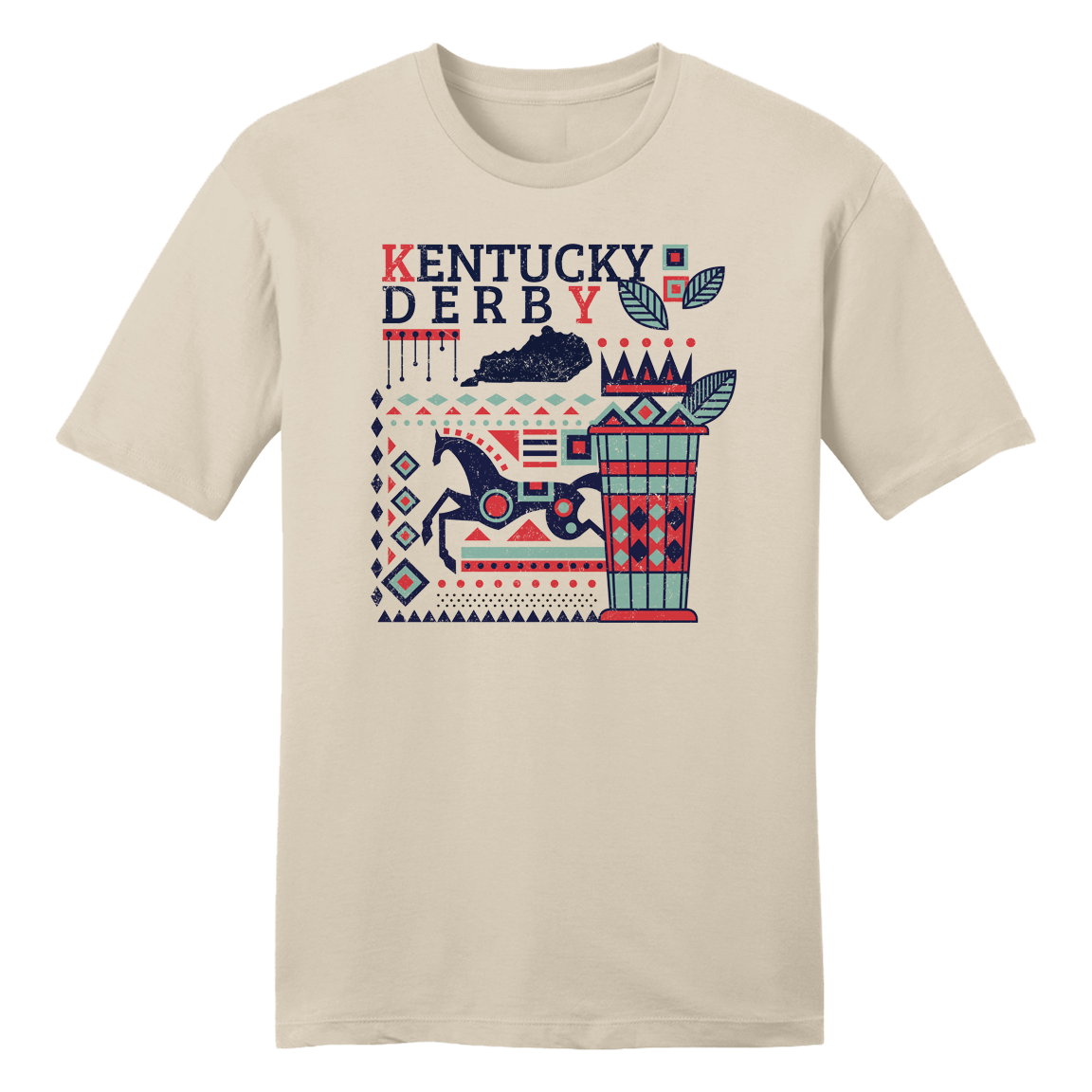 Derby Southwest Motif T-shirt