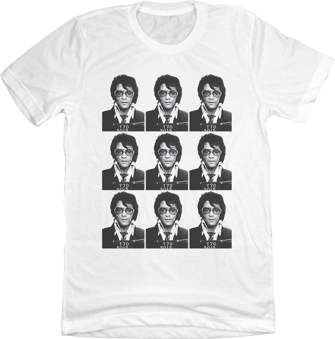 Elvis Mug Shot Repeat