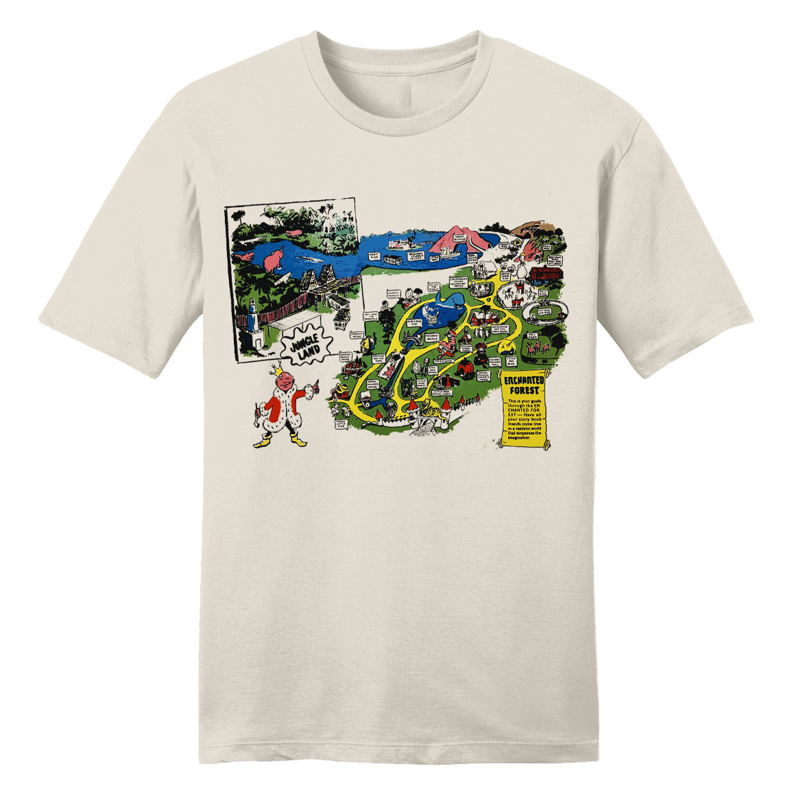 Enchanted Forest Map Tee