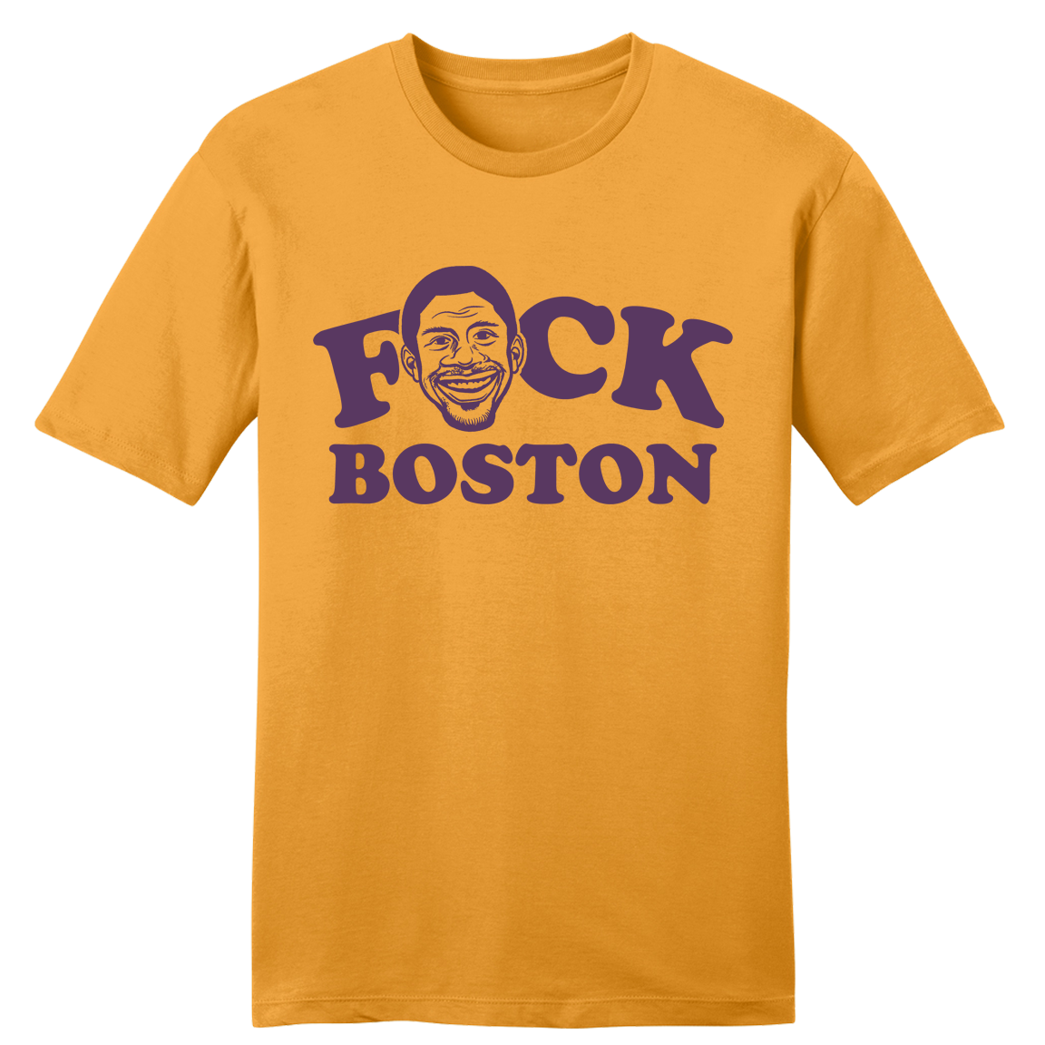 F Boston Los Angeles Basketball Tee