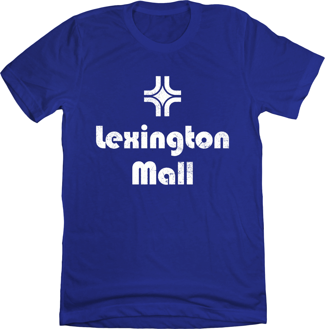 Lexington Mall T-shirt blue Old School Shirts