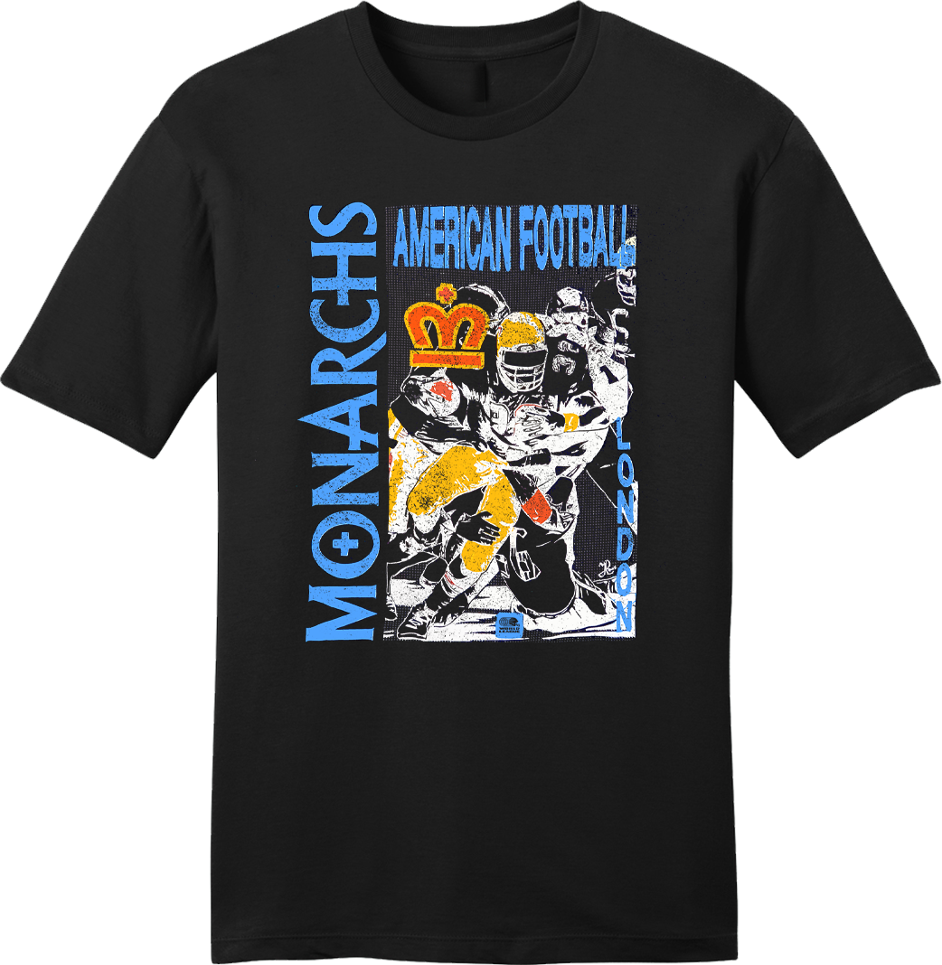 London Monarchs American Football tee
