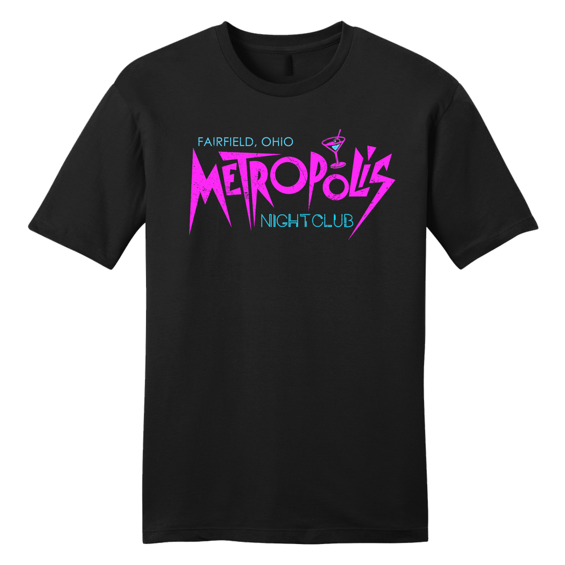 Metropolis Night Club Fairfield tee