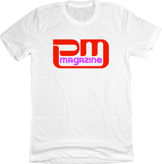 PM Magazine T-shirt white