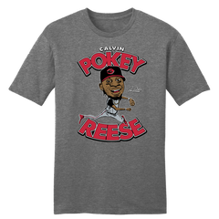 Pokey Reese - Hall of Heroes Tee Heather Charcoal