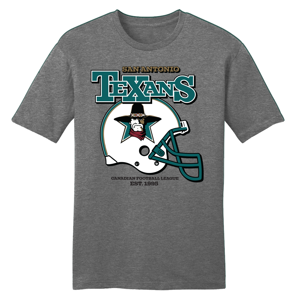 San Antonio Texans football tee