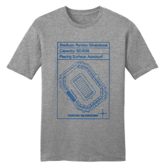 Pontiac Silverdome Specs tee