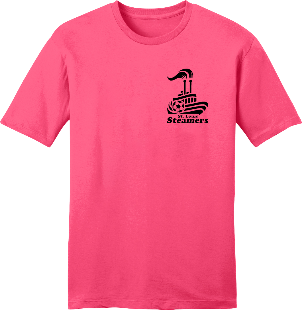 St. Louis Steamers Left Chest All Black Logo