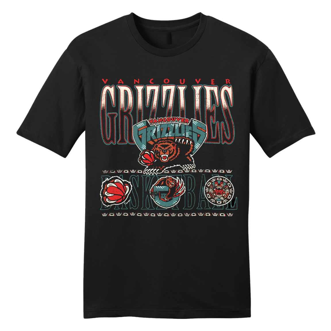 Vancouver Grizzlies Basketball tee