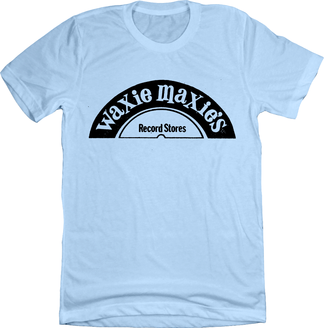 Waxie Maxie's Arch Logo T-shirt light blue Old School Shirts
