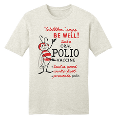 Wellbee Polio Vaccine Mascot