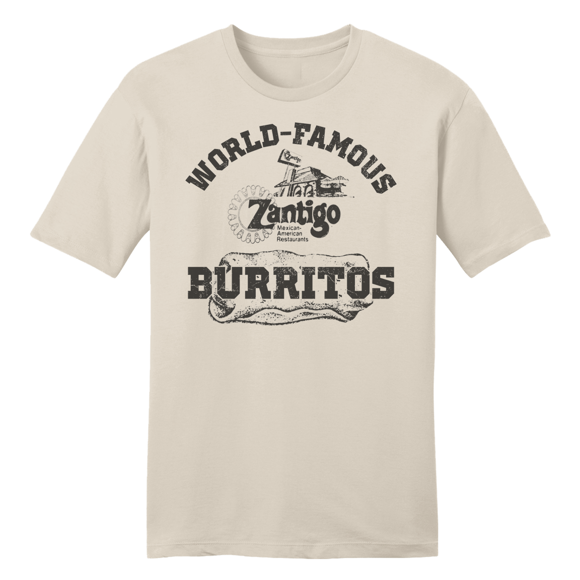 Zantigo Burritos tees