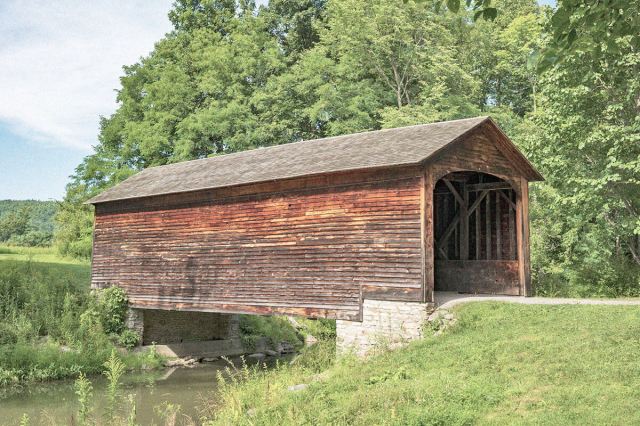 Why are covered bridges covered