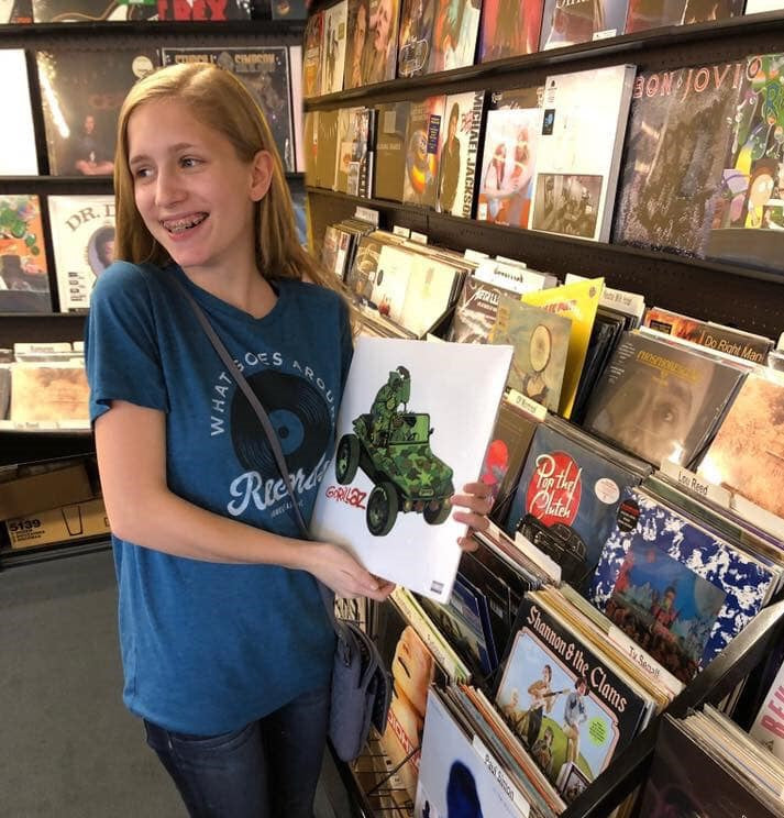 Record Store Day Old School Shirts - photo credit: Liza Wilson