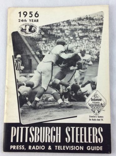 1956 Steelers program