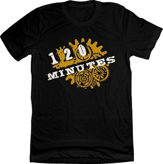 120 Minutes T-shirt black Old School Shirts
