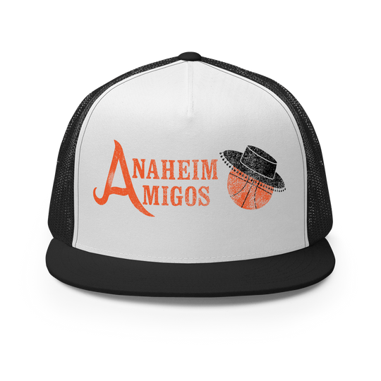 Anaheim Amigos Basketball Trucker Hat