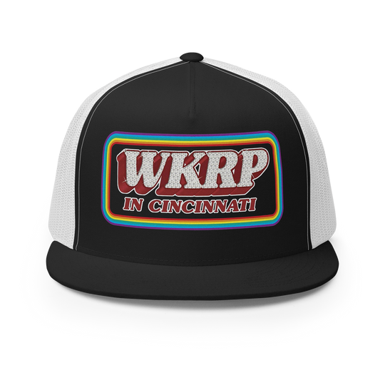 Colored WKRP Logo Trucker Hat