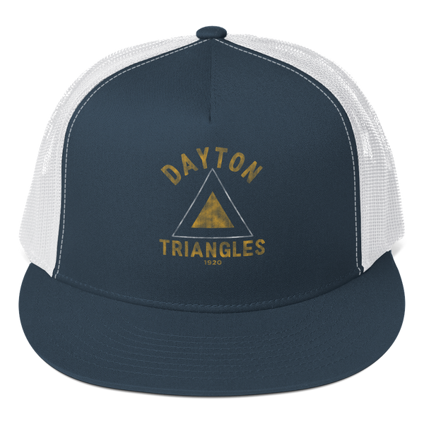 Dayton Triangles Trucker Cap Football Accessories Old School Shirts OldSchoolShirts
