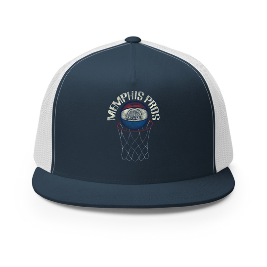 Memphis Pros Basketball Trucker Hat