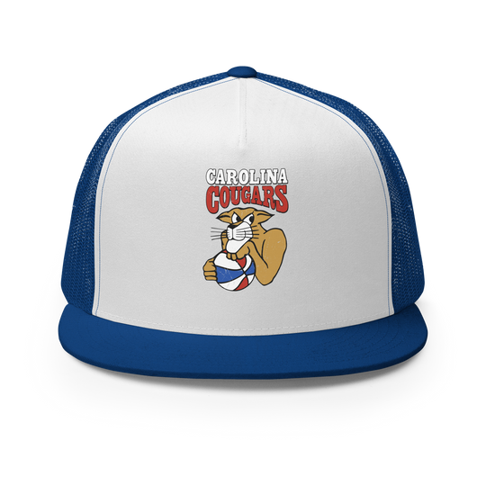 Carolina Cougars Basketball Trucker Hat