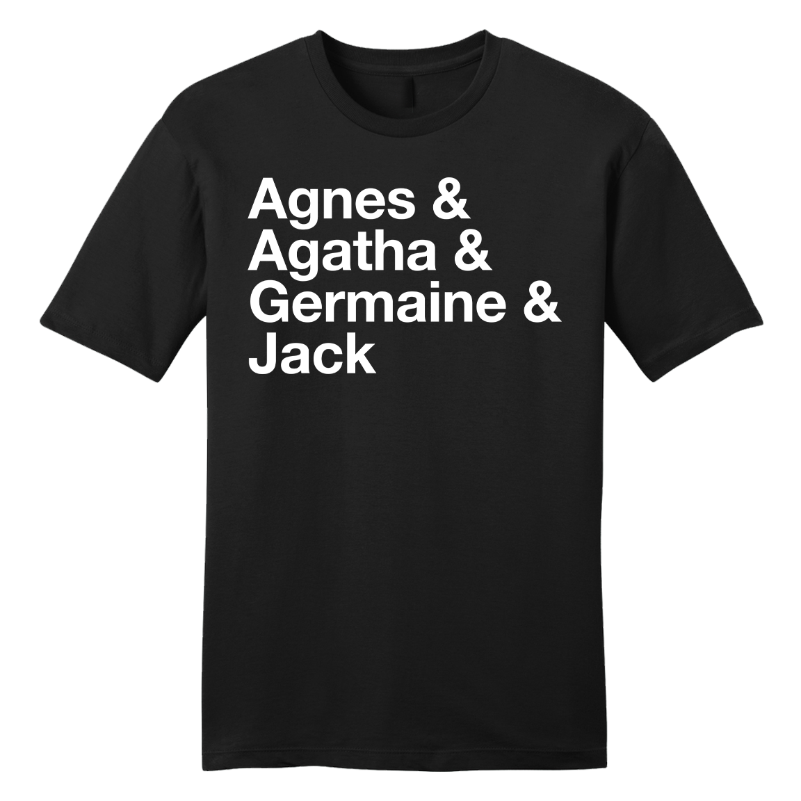 Agnes & T-shirt Old School Shirts black