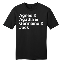 Agnes & T-shirt Old School Shirts black