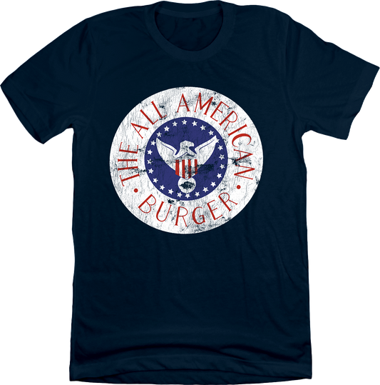 All-American Burger T-shirt Old School Shirts