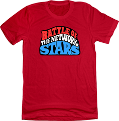 Battle of the Network Stars Red Shirt Old School Shirts