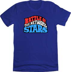 Battle of the Network Stars Blue Shirt Old School Shirts