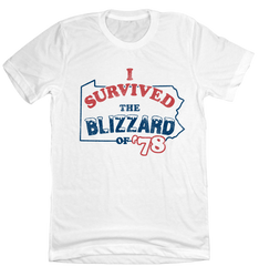 I Survived the Blizzard of '78 Pennsylvania Old School ShirtsI Survived the Blizzard of '78 Pennsylvania Old School Shirts