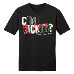 Can I Kick It? black T-shirt Old School Shirts