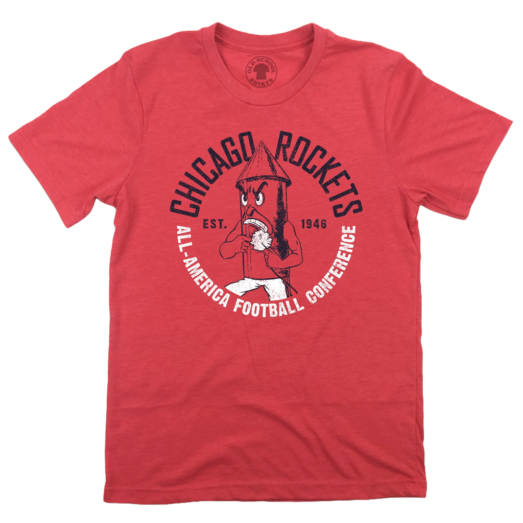 Chicago Rockets | Vintage Football Apparel | Old School Shirts ...