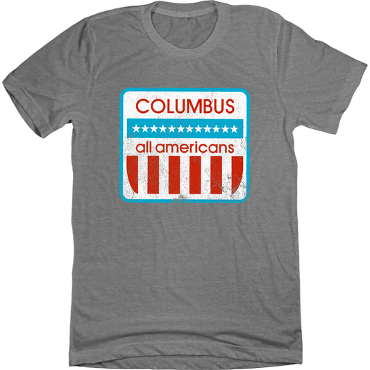 Columbus All-Americans Softball Unisex Tee