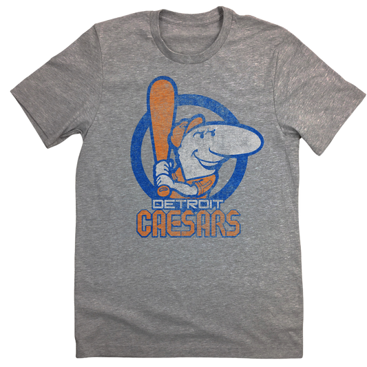 Detroit Caesars grey T-shirt Old School Shirts